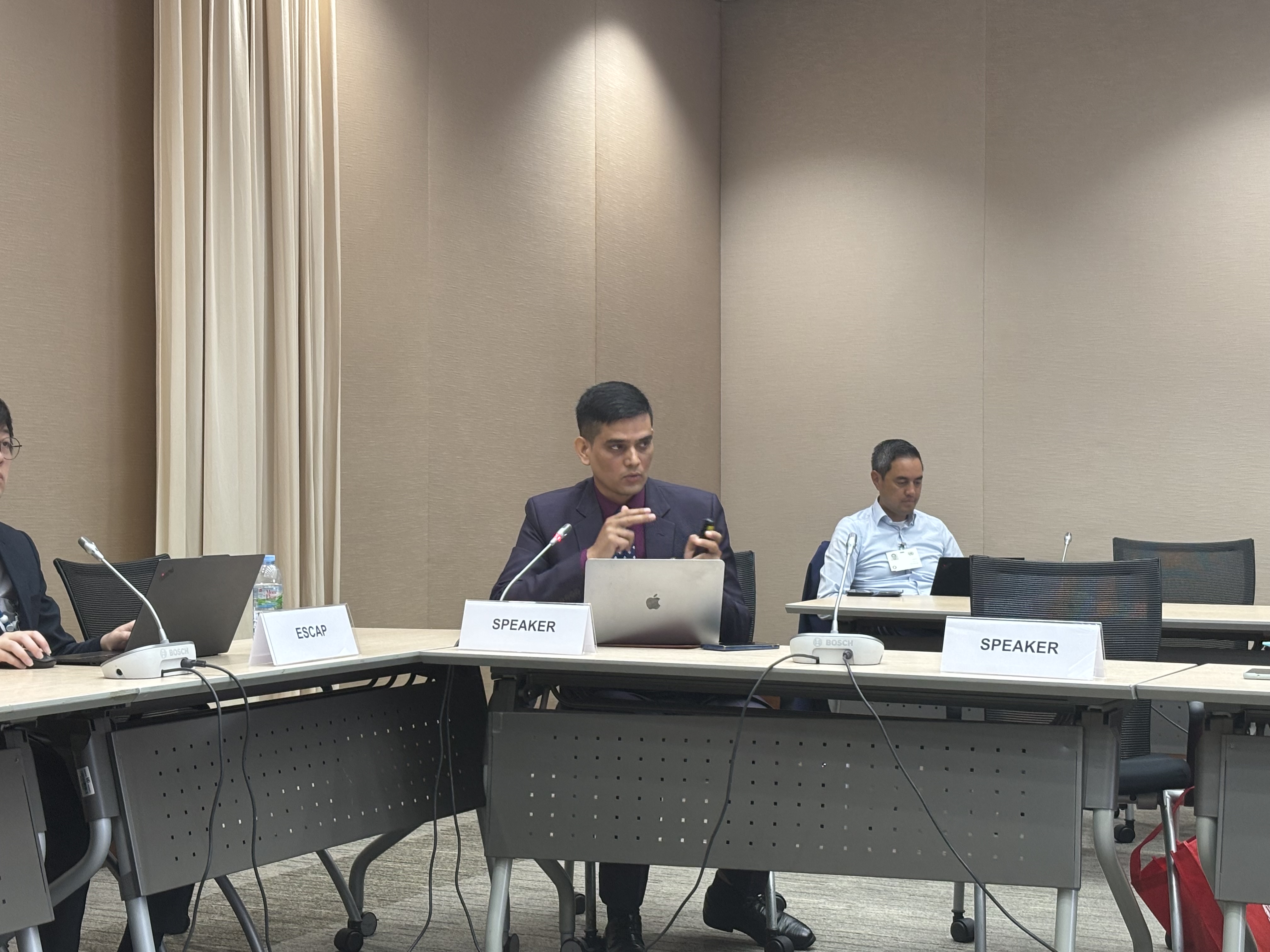 Participating as a panelist at Paperless Trade Week 2025, Bangkok, Thailand, 2025