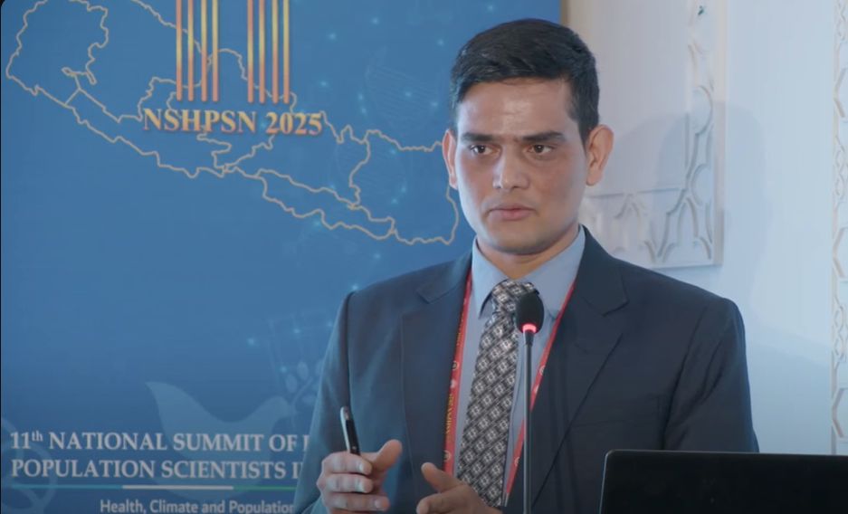  Presenting on 11th National Summit of Health and Population Scientists in Nepal, 2025