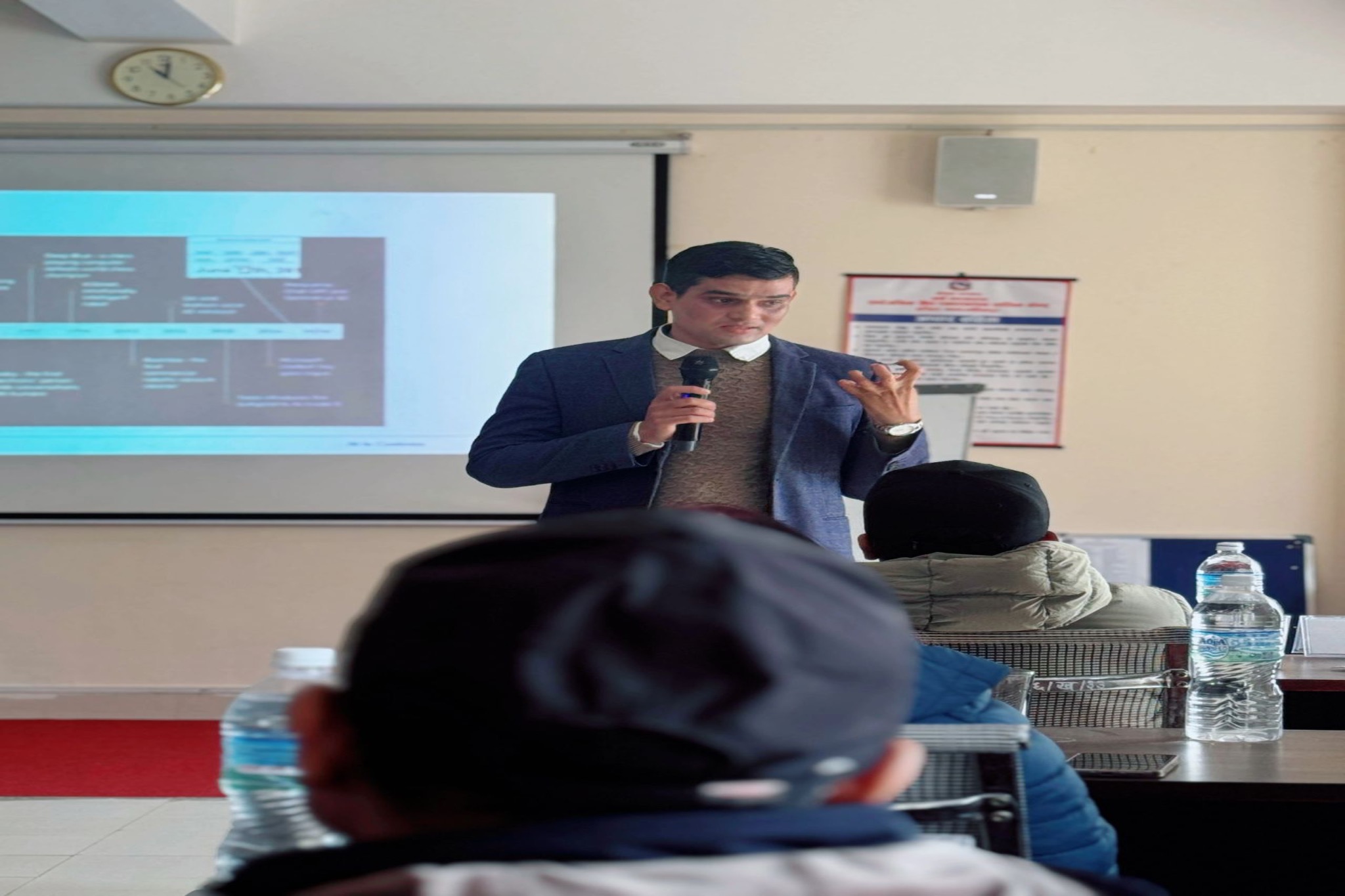  Presenting on 'Data Analytics and AI in Customs' at the Public Finance Management Training Center,Kathmanud, Nepal 2024