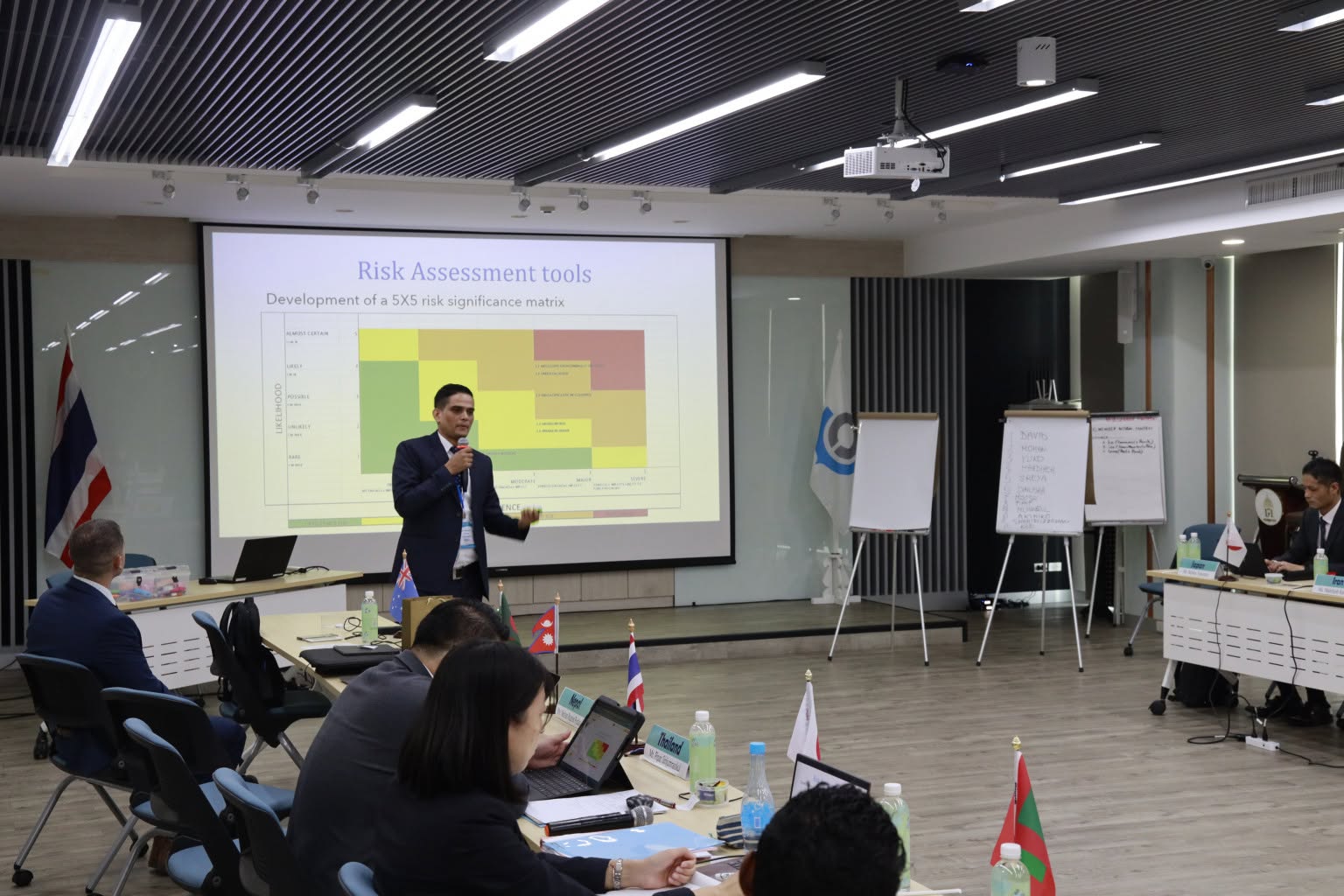 Participating in WCO Pre-Accreditation Workshop on Risk Management – Customs and data analytics expert from Nepal