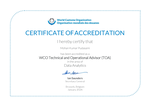 Second WCO Accreditation Achieved: Technical and Operational Advisor in Data Analytics