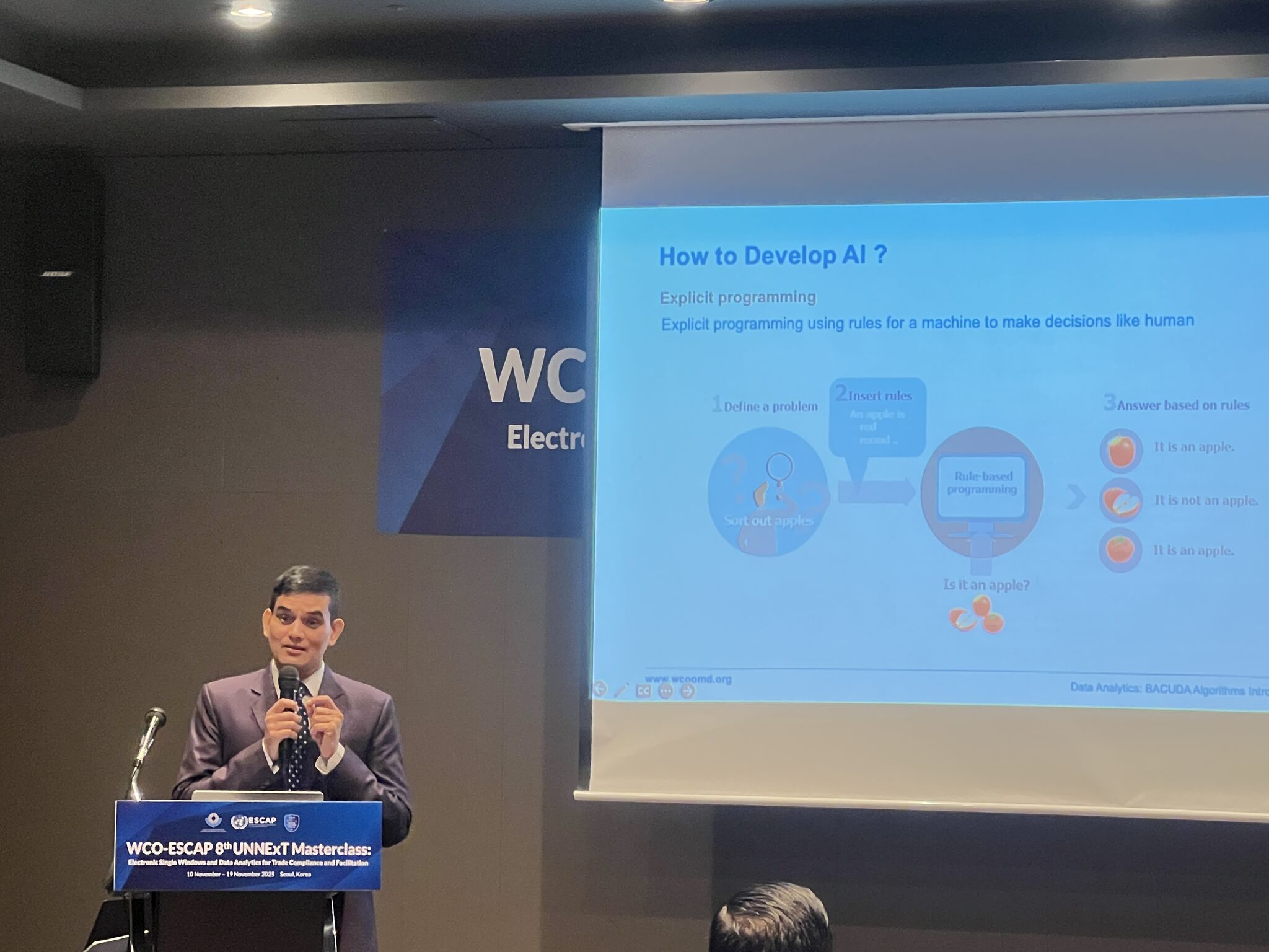 Customs Experts, Data Expert, Risk management Expert,AI expert, Mohan Pudasaini Leading sessions