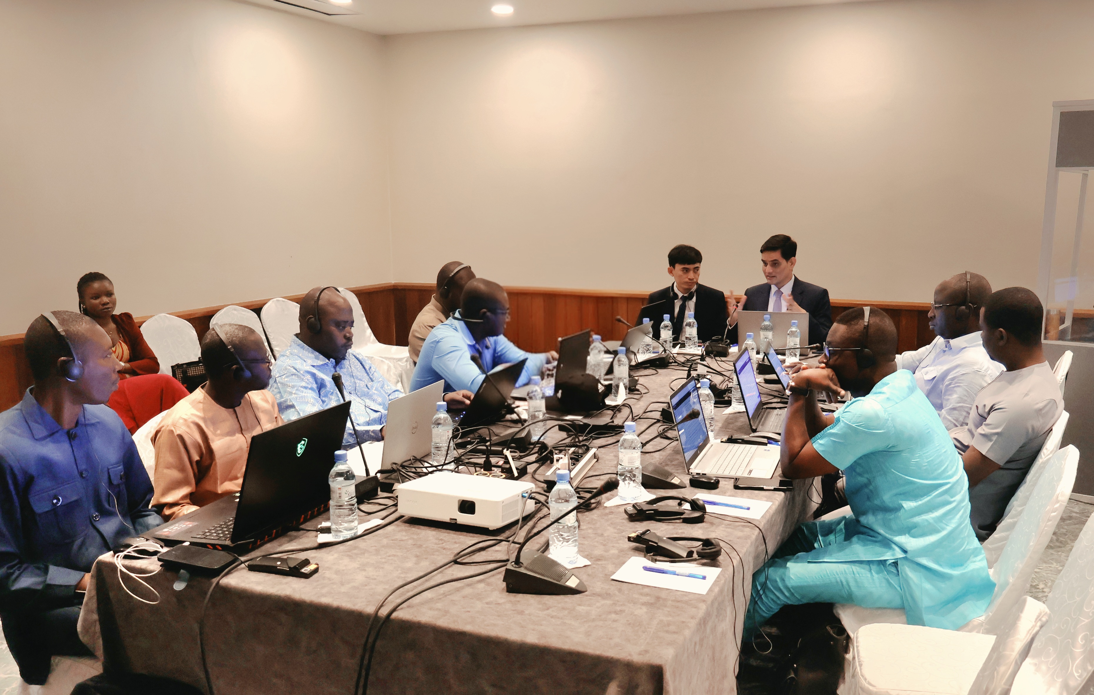 Mohan is leading the session